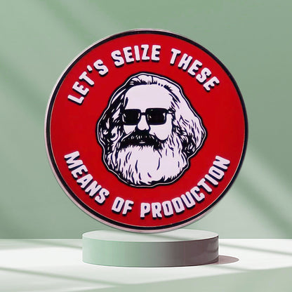 Karl Marx personalized lapel pins