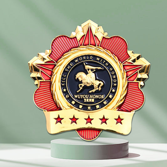 custom pin badges 3d gold pins
