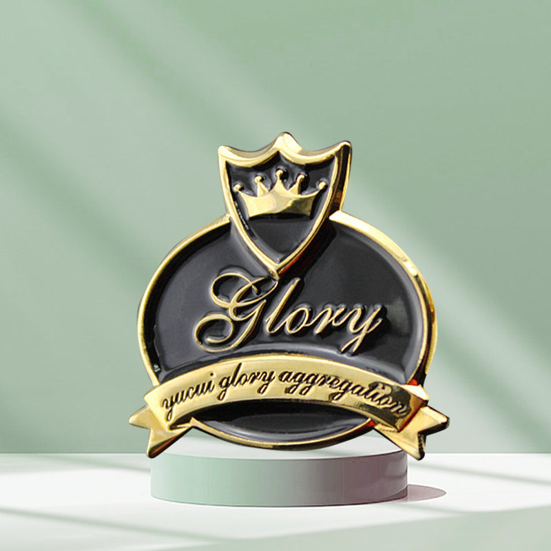 enamel badges-custom logo pin badge